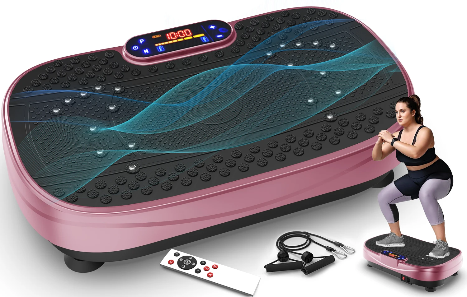 Home Fitness Equipment Vibration Plate Exercise Machine with Portable Workout Home Workout Indoor Exercise Equipment Home Gym
Home Fitness Equipment Vibration Plate Exercise Machine with Portable Workout Home Workout Indoor Exercise Equipment Home Gym