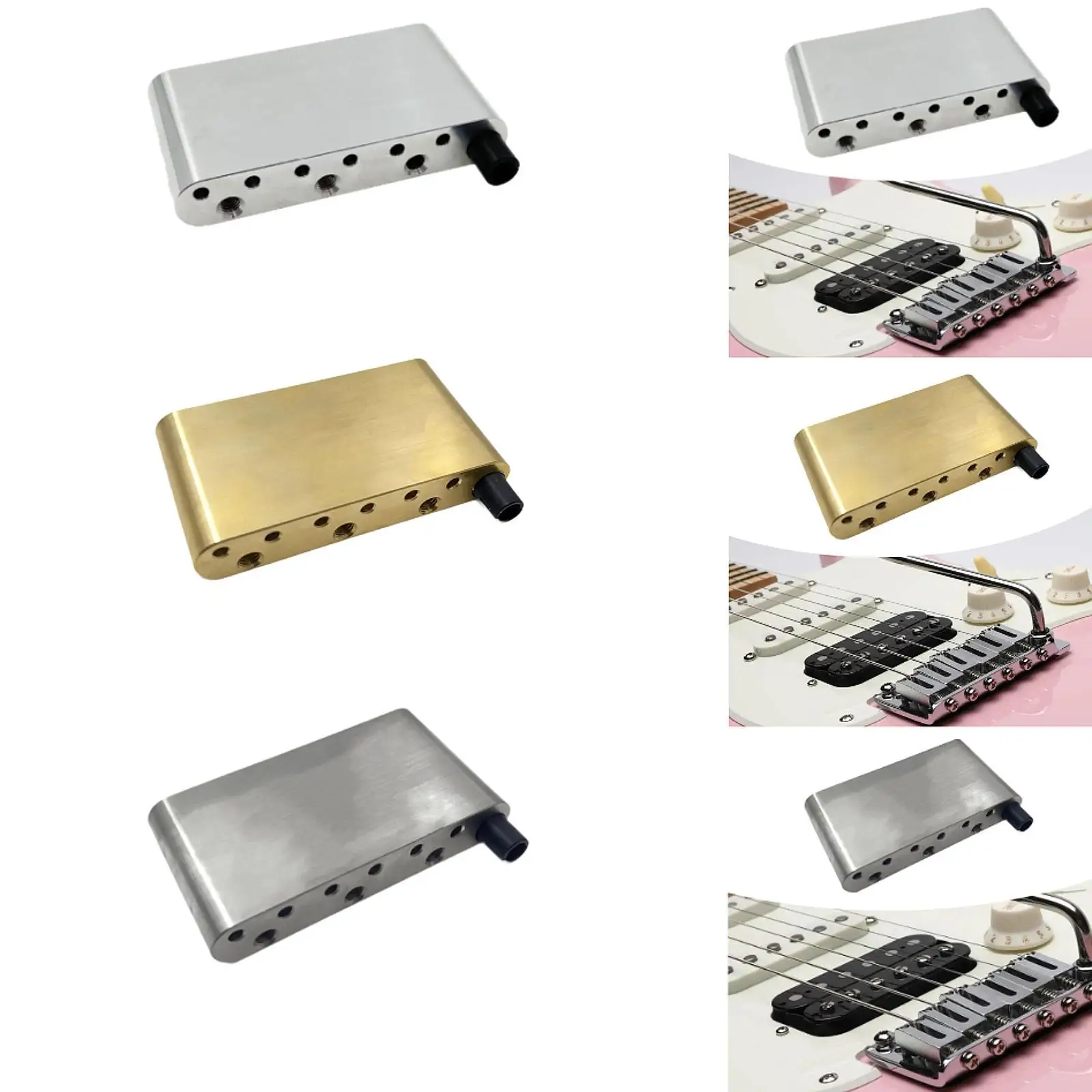 Гитарный мост, блок тремоло, латунный материал, система моста тремоло для деталей электрогитары, аксессуар для мастеров «сделай сам»
Гитарный мост, блок тремоло, латунный материал, система моста тремоло для деталей электрогитары, аксессуар для мастеров «сделай сам»