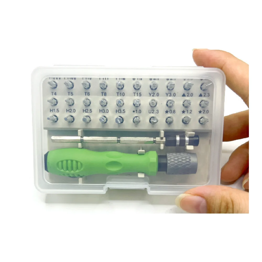 32 in 1 Multifunctional Screwdriver Set Magnetic Computer Phone Repair Tools Kit for Electronics Maintenance
32 in 1 Multifunctional Screwdriver Set Magnetic Computer Phone Repair Tools Kit for Electronics Maintenance