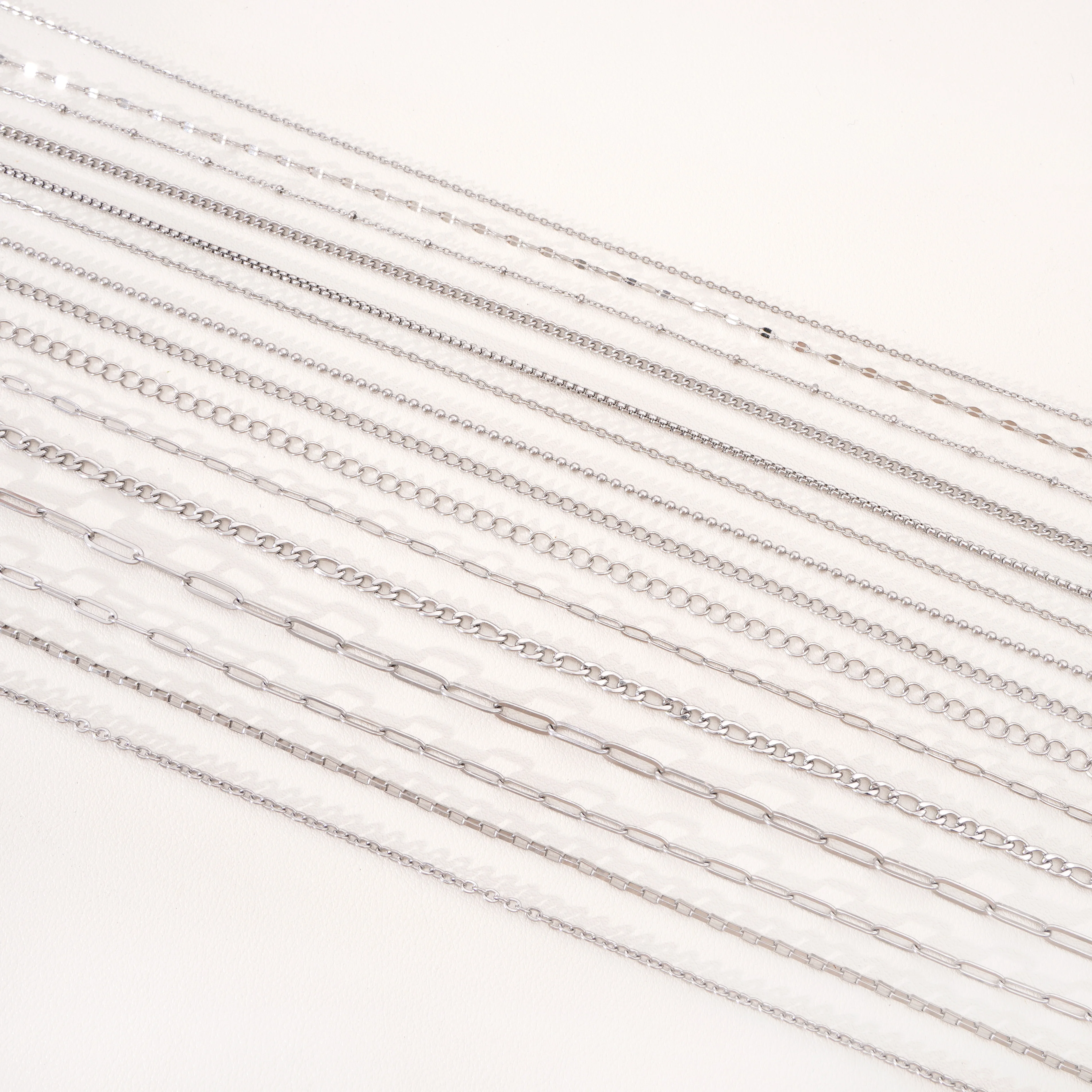 1M Stainless Steel Chains Unique Gift Chains Beads Beaded Chain For Jewelry Making DIY Necklace Bracelet Accessories
1M Stainless Steel Chains Unique Gift Chains Beads Beaded Chain For Jewelry Making DIY Necklace Bracelet Accessories