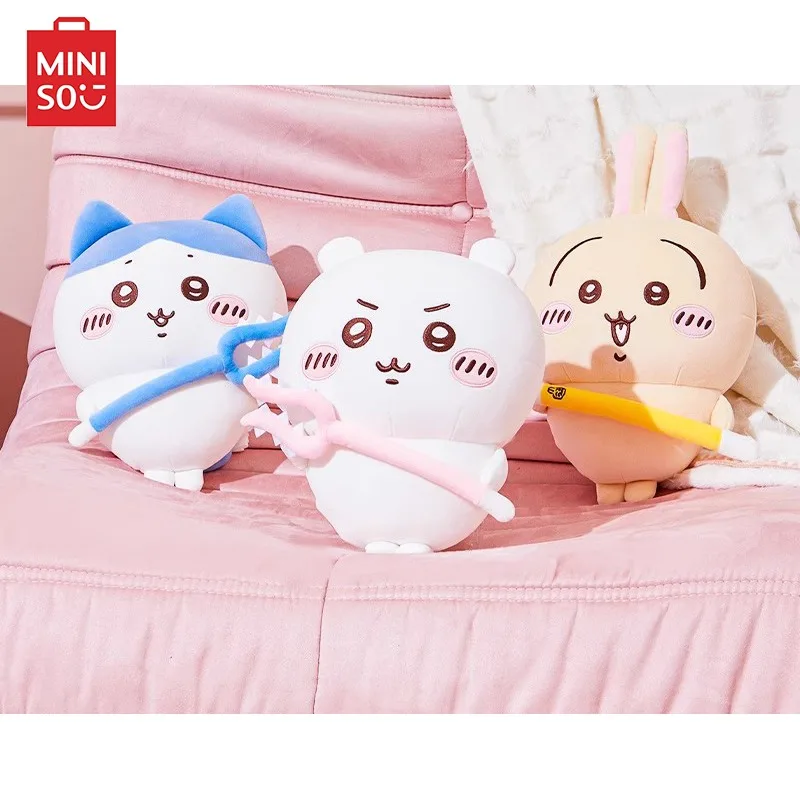 MINISO Chiikawa стиль комического оружия стоячая кукла милые плюшевые Hachiware Usagi Chiikawa детский подарок на день рождения подушка украшения
MINISO Chiikawa стиль комического оружия стоячая кукла милые плюшевые Hachiware Usagi Chiikawa детский подарок на день рождения подушка украшения