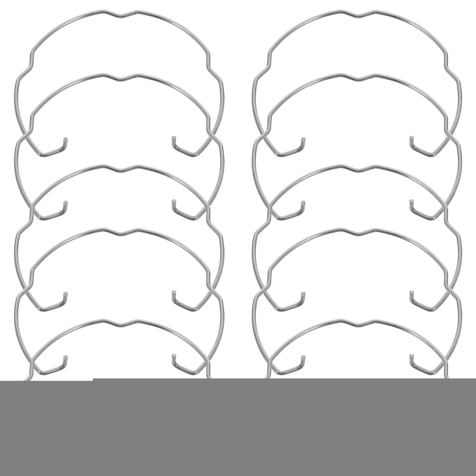10pcs Spring Clips for MR16 Bulb Lampshade Frame Retaining Rings Manganese Steel Downlight Panel Fixture Accessories
10pcs Spring Clips for MR16 Bulb Lampshade Frame Retaining Rings Manganese Steel Downlight Panel Fixture Accessories