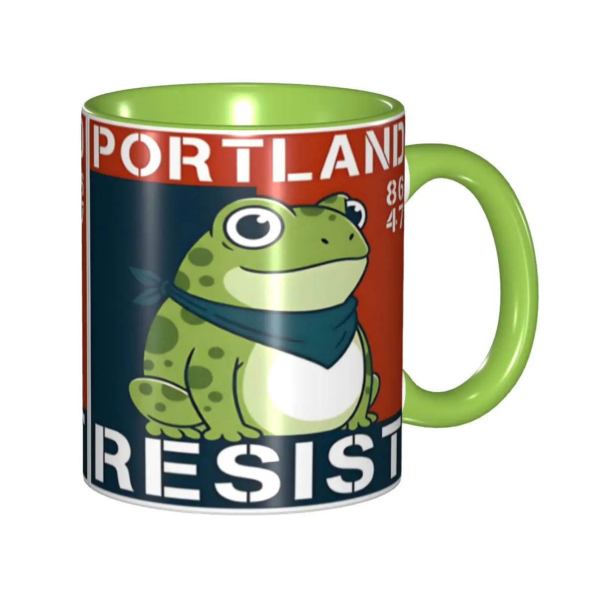 Portland Frog Protest Resist Mugs Cute Coffee Cup Gift For Woman Man
Portland Frog Protest Resist Mugs Cute Coffee Cup Gift For Woman Man