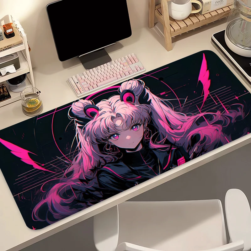 pink MousePad Gamer Extended Mouse Pad with Lock Edge Rubber Desk Mat S-Sailor Moons Anime Gaming Accessories kawaii Mousepads
pink MousePad Gamer Extended Mouse Pad with Lock Edge Rubber Desk Mat S-Sailor Moons Anime Gaming Accessories kawaii Mousepads