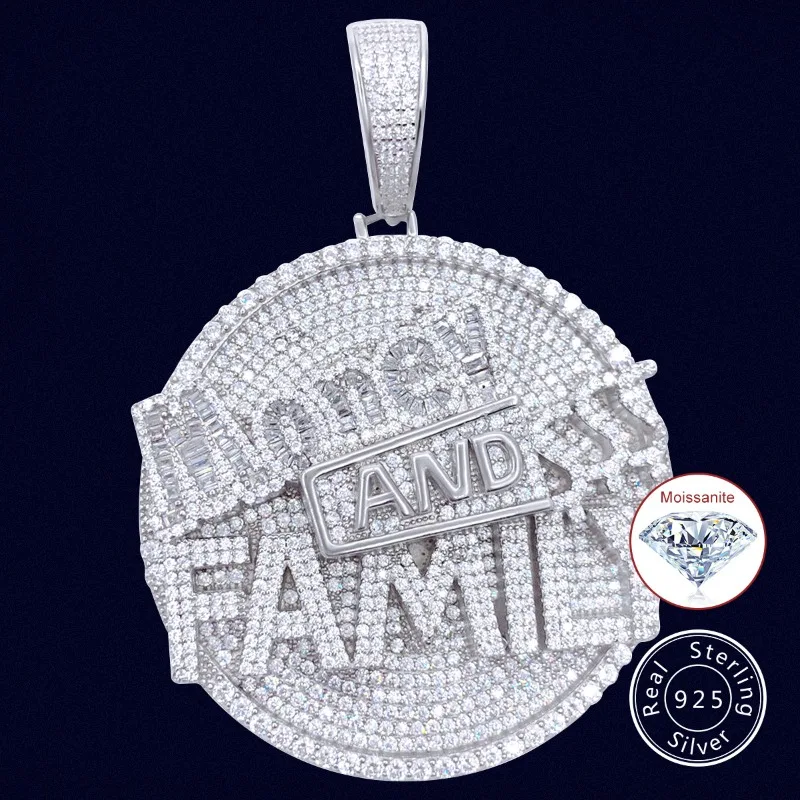 Customized S925 Mozambique Hip Hop Medal Pendant Cuban Necklace - Men's and Women's Micro Ice City Landscape Jewelry
Customized S925 Mozambique Hip Hop Medal Pendant Cuban Necklace - Men's and Women's Micro Ice City Landscape Jewelry