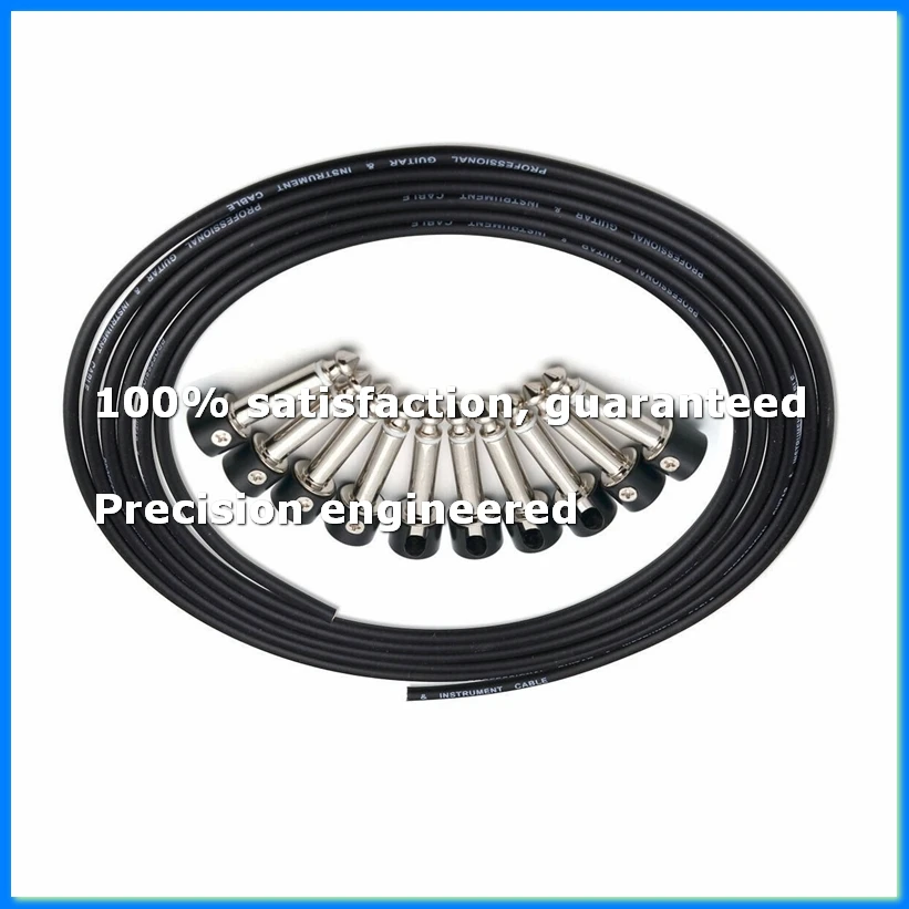 Solderless Connectors Design Guitar Cable Diy Guitar Pedal Patch Cable Kit-A07G
Solderless Connectors Design Guitar Cable Diy Guitar Pedal Patch Cable Kit-A07G