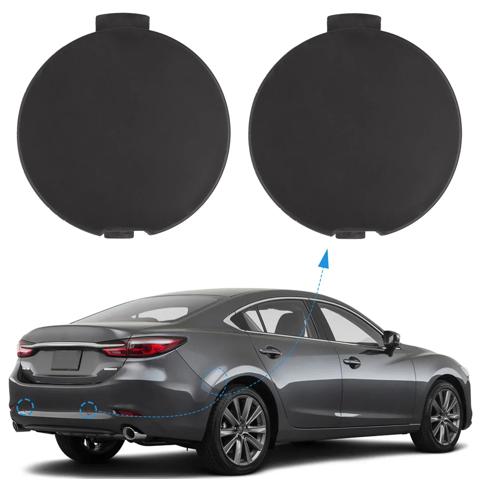 Pop Rear Bumper Tow Hook Cover Cap Towing Eye Fit For Mazda 6 Atenza Accessories 2018 2019 2020 2021 GSH7-50-EL1-BB GSH7-50-EK1-
Pop Rear Bumper Tow Hook Cover Cap Towing Eye Fit For Mazda 6 Atenza Accessories 2018 2019 2020 2021 GSH7-50-EL1-BB GSH7-50-EK1-