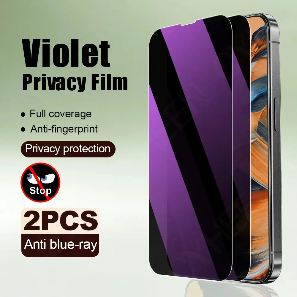 2Pcs Tempered Glass Blue Light Privacy Protective Film For iPhone 17 Air 16 15 Pro Glass Smartphone Screen Protector 14 13 12 11
2Pcs Tempered Glass Blue Light Privacy Protective Film For iPhone 17 Air 16 15 Pro Glass Smartphone Screen Protector 14 13 12 11
