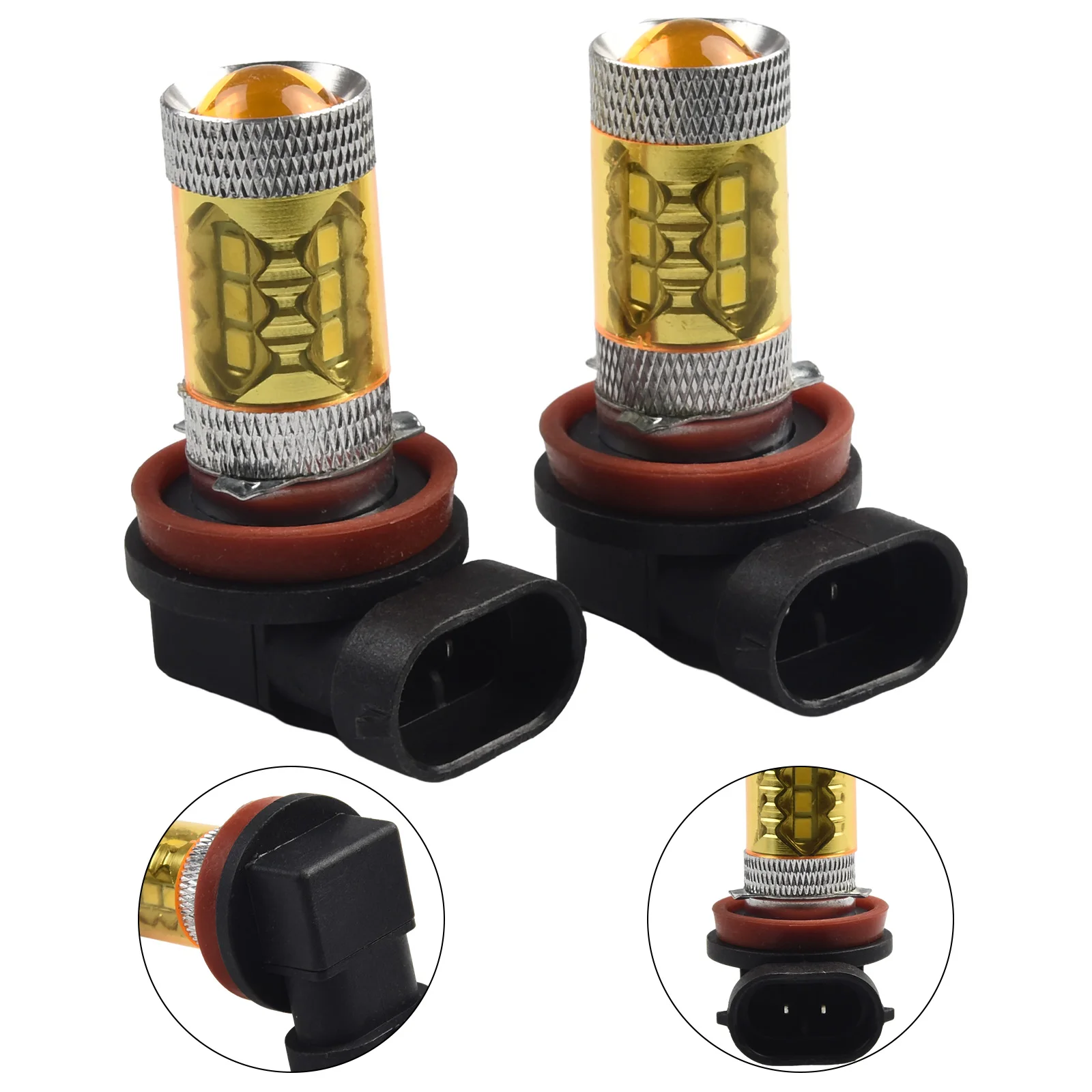 Car Lamp Car Lights Fog Light Fog Lamp H11 LED Bulbs Lamp Yellow 12V DC 1500LM 2pcs 3000K 360 Degrees Easy To Install
Car Lamp Car Lights Fog Light Fog Lamp H11 LED Bulbs Lamp Yellow 12V DC 1500LM 2pcs 3000K 360 Degrees Easy To Install