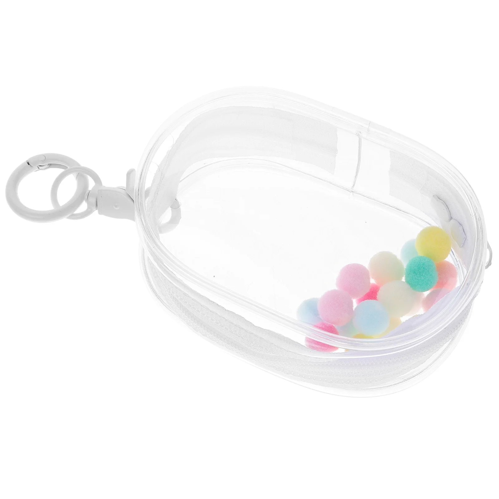 Outing Bag Clear Display Keychain Fashion Organizer Mini Transparent Carrier Case
Outing Bag Clear Display Keychain Fashion Organizer Mini Transparent Carrier Case
