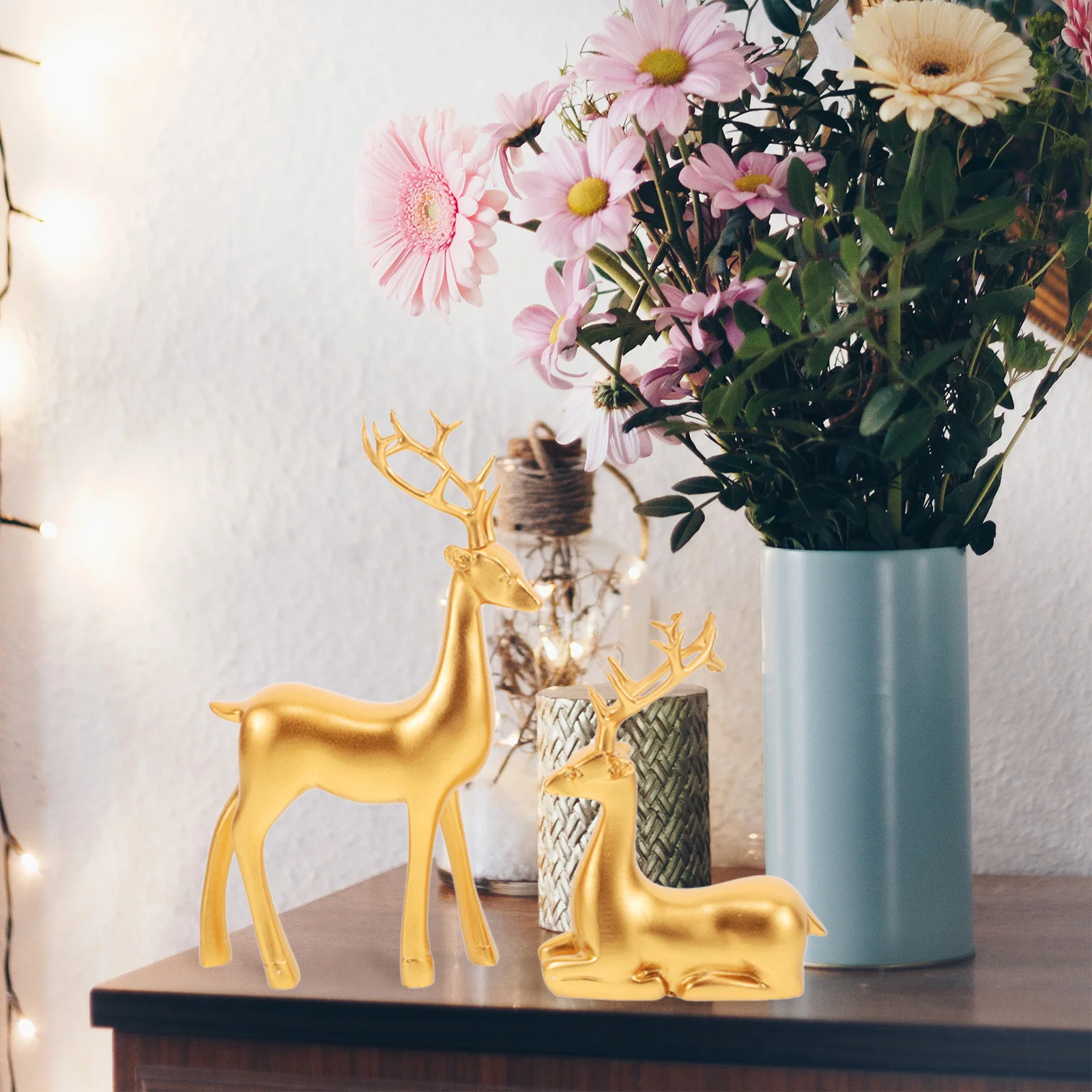 2 Pcs Resin Deer Figurines Bedroom Christmas Decor Reindeer Statues Home Elk naments Festive Sculpture Indoor Outdoor
2 Pcs Resin Deer Figurines Bedroom Christmas Decor Reindeer Statues Home Elk naments Festive Sculpture Indoor Outdoor