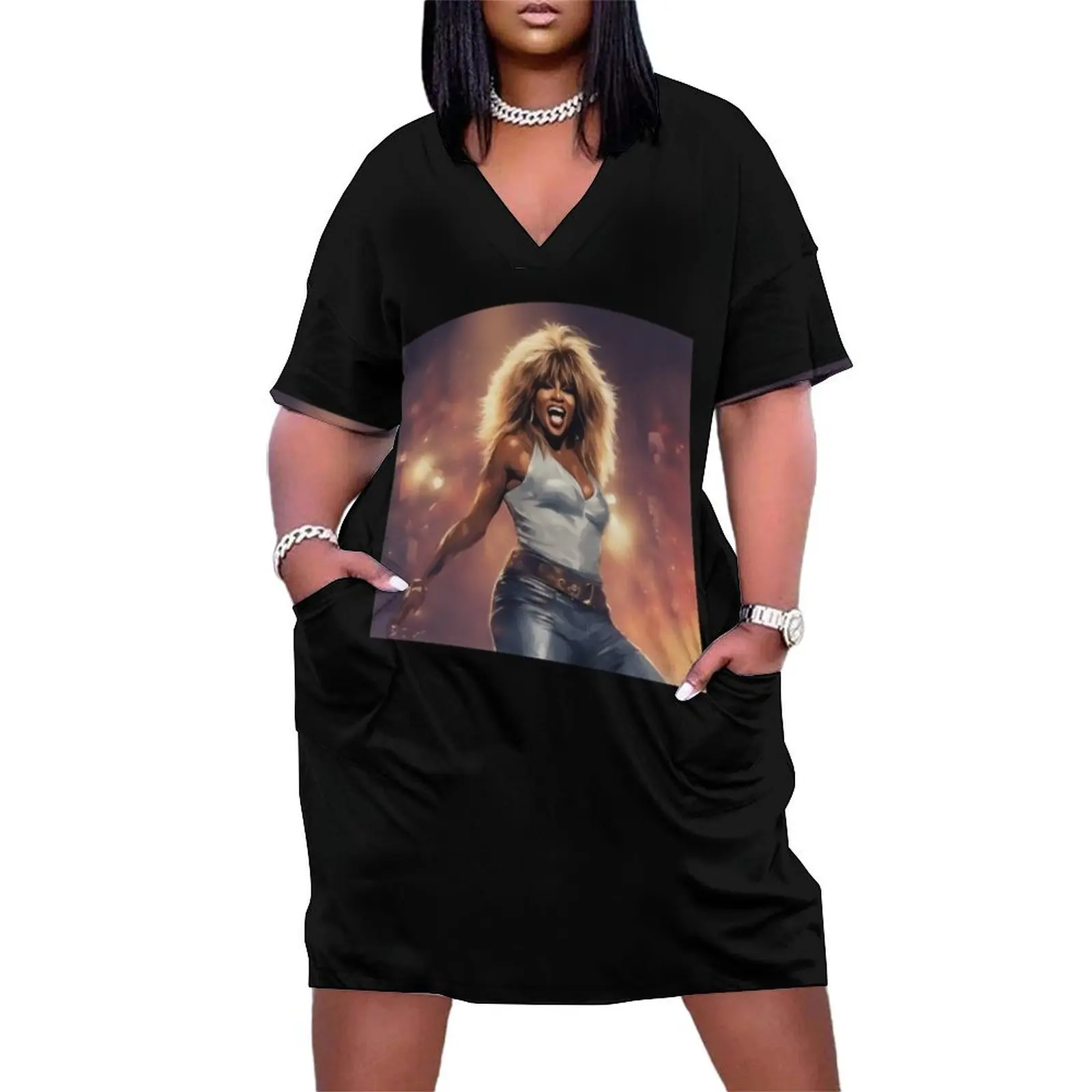 tina turner Loose Pocket Dress summer women's dress 2025 summer clothes summer dress women 2025 elegant guest wedding
tina turner Loose Pocket Dress summer women's dress 2025 summer clothes summer dress women 2025 elegant guest wedding
