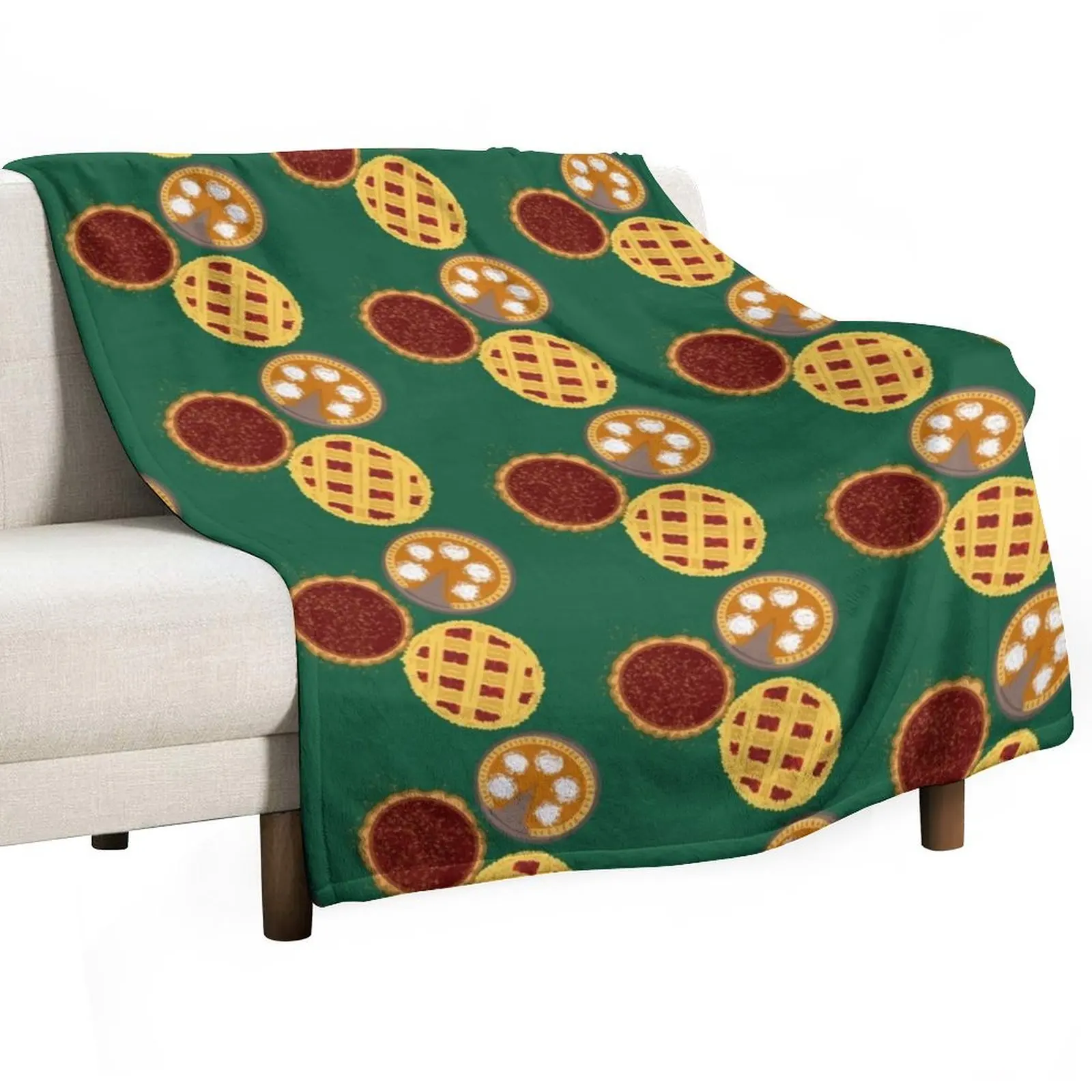 Holiday Pies Throw Blanket Warm Plush Fuzzy Blanket for Living Room
Holiday Pies Throw Blanket Warm Plush Fuzzy Blanket for Living Room