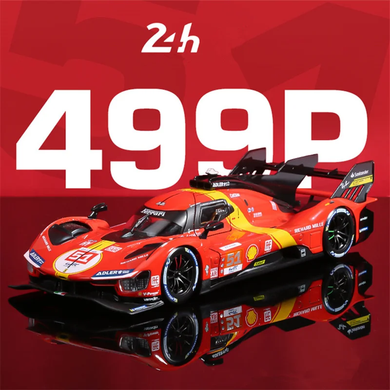 1:22 499P Модель спортивного автомобиля из сплава для гонок на выносливость, литая под давлением металлическая гусеничная гоночная машина, модель автомобиля, звук и свет, детская игрушка в подарок
1:22 499P Модель спортивного автомобиля из сплава для гонок на выносливость, литая под давлением металлическая гусеничная гоночная машина, модель автомобиля, звук и свет, детская игрушка в подарок