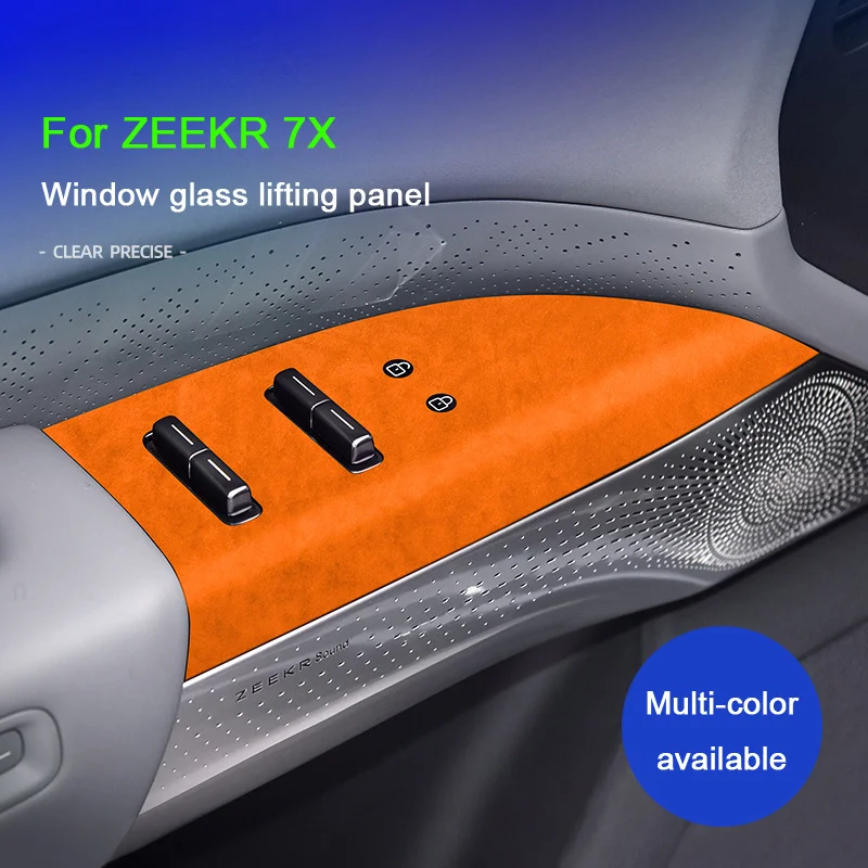 Super Suede Overlays On Car Window Control Panel for ZEEKR 7X 2025, Glass Switch Frame Protective Trim Soft Stickers Accessories
Super Suede Overlays On Car Window Control Panel for ZEEKR 7X 2025, Glass Switch Frame Protective Trim Soft Stickers Accessories