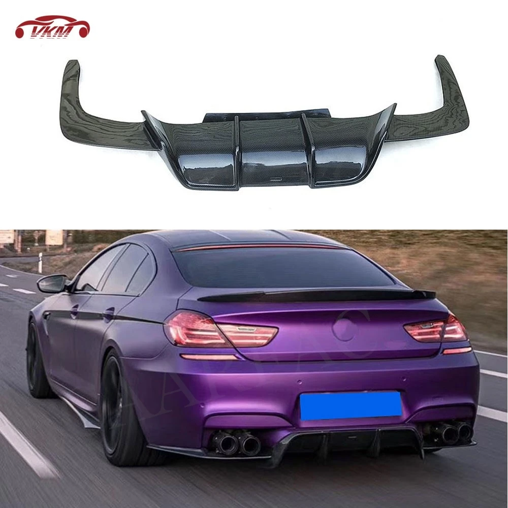 Carbon Fiber Car Rear Bumper Diffuser Spoiler For BMW 6 Series F06 F12 F13 M6 2013-2016 V Style Bumper Protector FRP
Carbon Fiber Car Rear Bumper Diffuser Spoiler For BMW 6 Series F06 F12 F13 M6 2013-2016 V Style Bumper Protector FRP