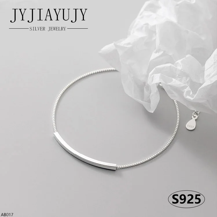 Браслеты JYJIAYUJY из стерлингового серебра 100% пробы S925, ножные браслеты 2*30 мм квадратной формы в форме локтя, трендовые гипоаллергенные Женские повседневные украшения AB017
Браслеты JYJIAYUJY из стерлингового серебра 100% пробы S925, ножные браслеты 2*30 мм квадратной формы в форме локтя, трендовые гипоаллергенные Женские повседневные украшения AB017