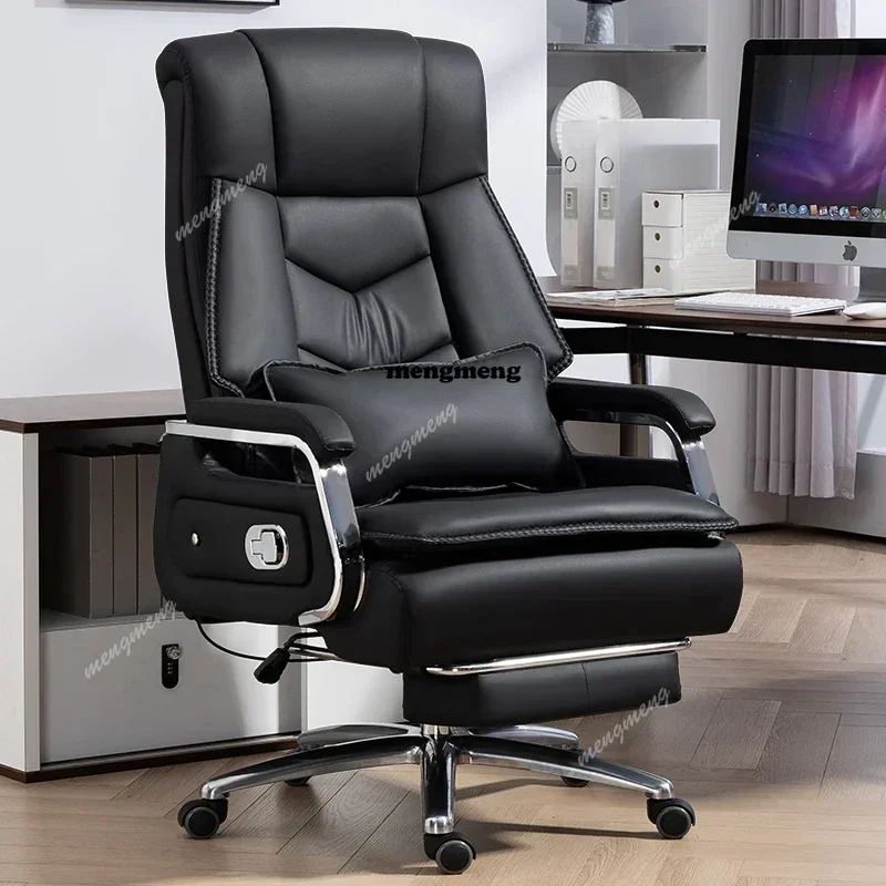 High quality Selected cowhide foot hold Office Chair 7-point massage Ergonomic Recliner Rolling Gaming Chair boss Bureaux Office
High quality Selected cowhide foot hold Office Chair 7-point massage Ergonomic Recliner Rolling Gaming Chair boss Bureaux Office