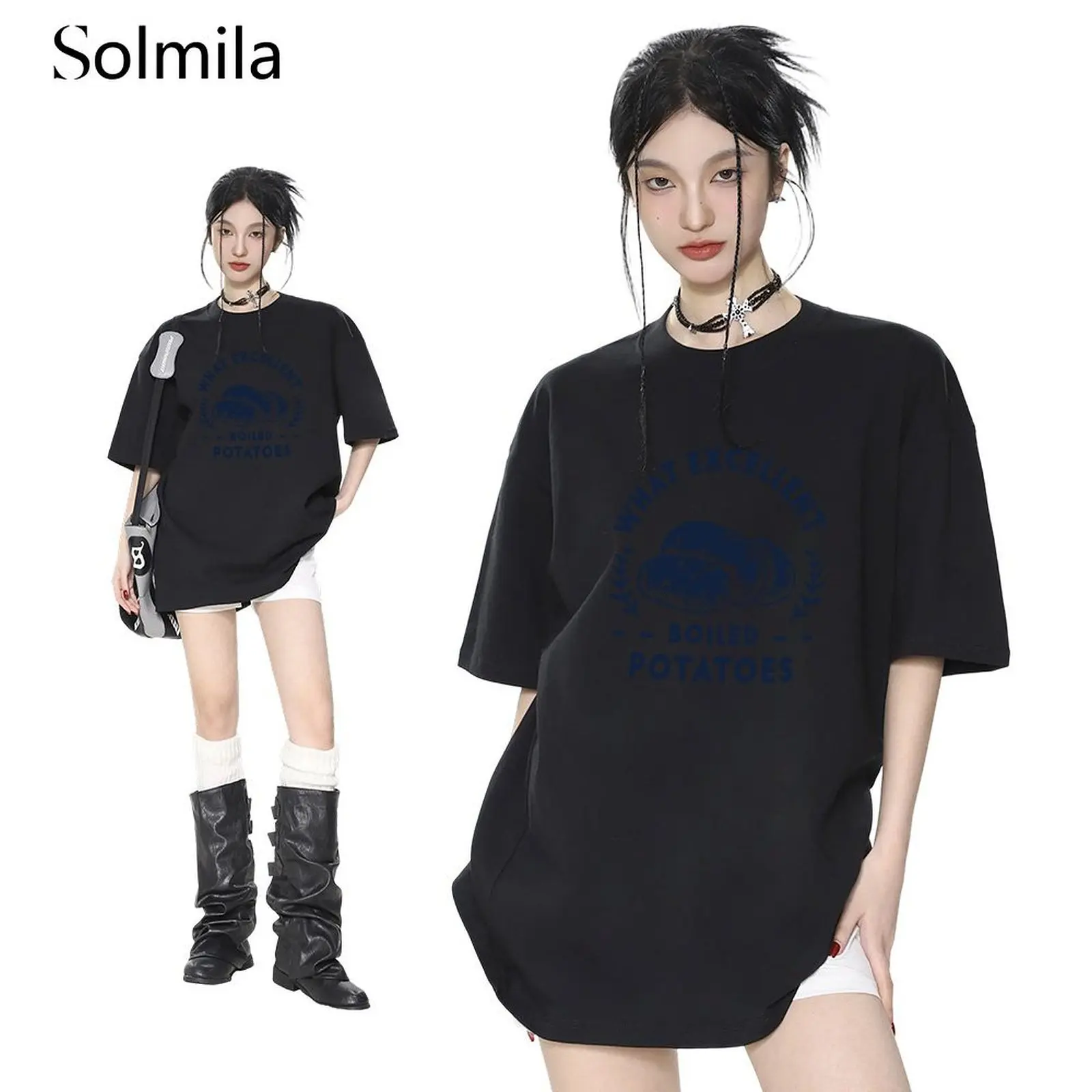 Comfortable Top Casual Short Sleeve Casual Outfits Comfortable Polyester Material Korean Style Pattern Short Length
Comfortable Top Casual Short Sleeve Casual Outfits Comfortable Polyester Material Korean Style Pattern Short Length
