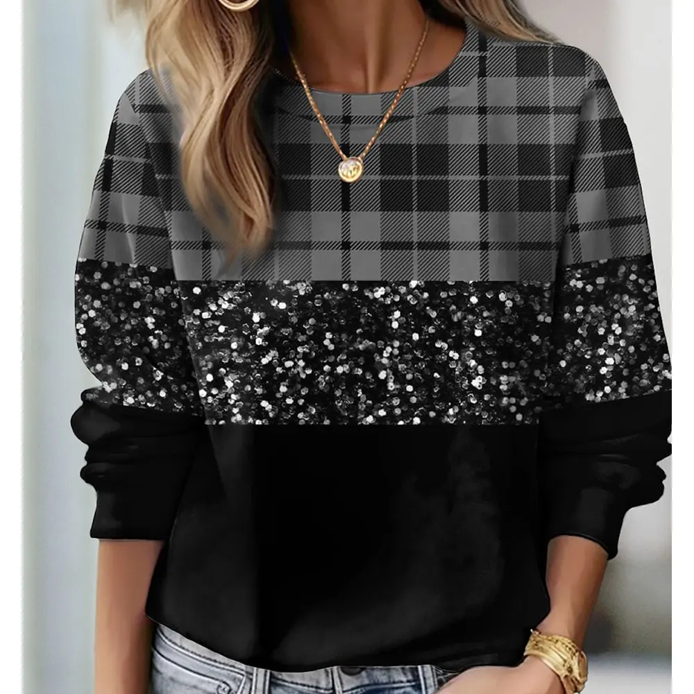 Women's Sweatshirts O-Neck Loose Casual Sports Pullovers Comfortable Velvet Long Sleeve Sweater Winter Woman Clothes 2025
Women's Sweatshirts O-Neck Loose Casual Sports Pullovers Comfortable Velvet Long Sleeve Sweater Winter Woman Clothes 2025