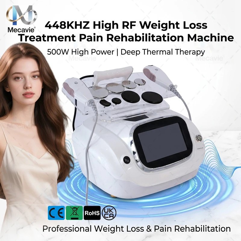 Mecavie 500W Multi-probe Diathermy Machine Ceramic Probe Fascia Knife EMS Electrode Patch Full Body Management Slimming
Mecavie 500W Multi-probe Diathermy Machine Ceramic Probe Fascia Knife EMS Electrode Patch Full Body Management Slimming