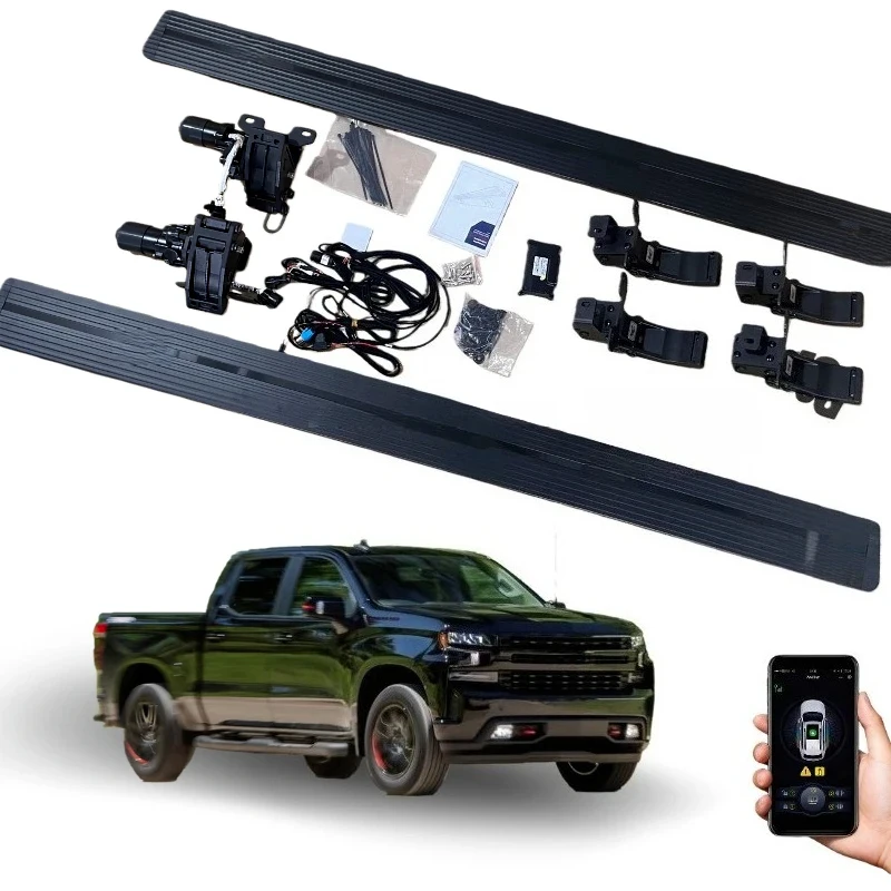 Electric Side Steps Running Boards for Silverado Pickup
Electric Side Steps Running Boards for Silverado Pickup