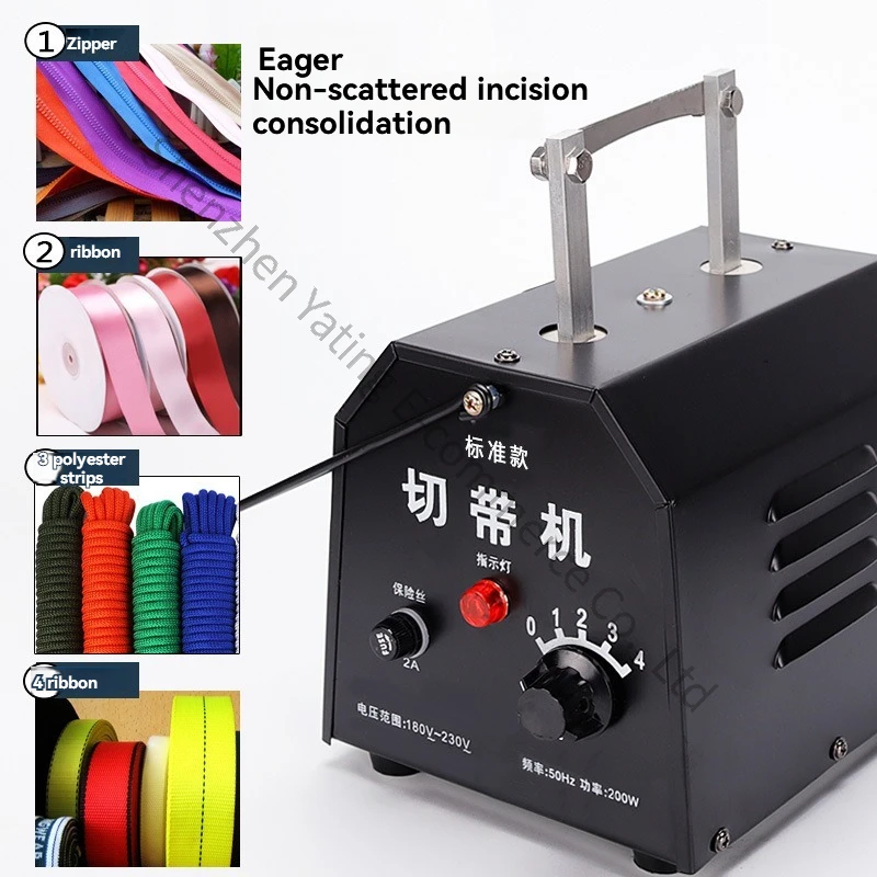 Temperature-adjustable Manual Tape Cutter, Electric Heating Fabric Tape Cutter, Zipper Cutter, and Rope Cutter
Temperature-adjustable Manual Tape Cutter, Electric Heating Fabric Tape Cutter, Zipper Cutter, and Rope Cutter
