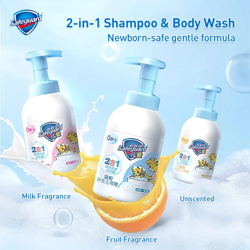 Защитная пена для мытья тела 2-в-1 с пузырьковым шампунем и пеной для мытья тела ребенка
Защитная пена для мытья тела 2-в-1 с пузырьковым шампунем и пеной для мытья тела ребенка