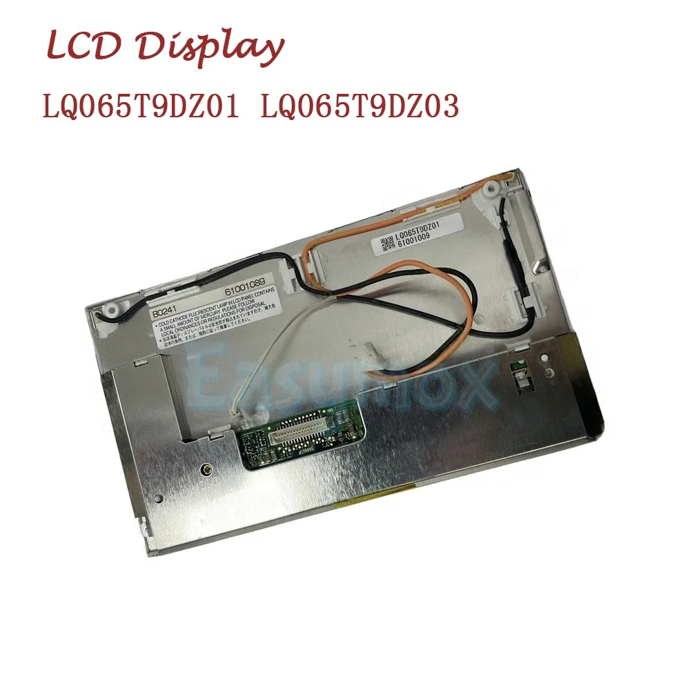 LQ065T9DZ01 LQ065T9DZ03 6.5 inch LCD Display for Car GPS Navigation Information Screen Repair Parts
LQ065T9DZ01 LQ065T9DZ03 6.5 inch LCD Display for Car GPS Navigation Information Screen Repair Parts