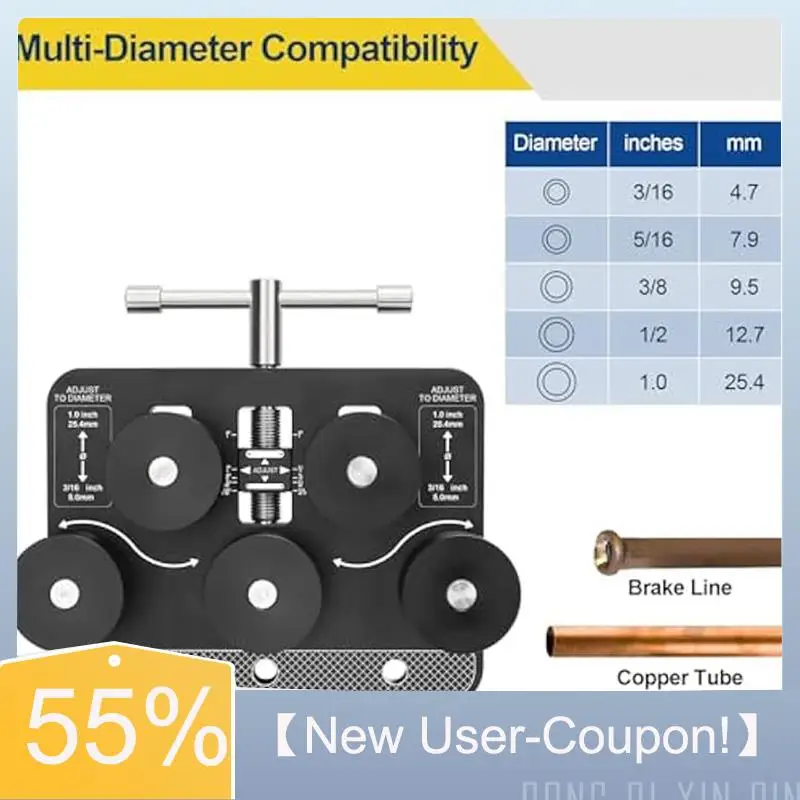 【 Быстрая доставка】Выпрямитель трубок Выпрямитель тормозной магистрали для топливопровода, мягкого алюминия и медных трубок
【 Быстрая доставка】Выпрямитель трубок Выпрямитель тормозной магистрали для топливопровода, мягкого алюминия и медных трубок