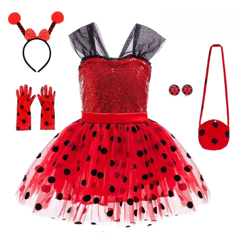 Girls' New Cosplay Polka Dot Dress Princess Jumpsuit Halloween Stage Performance Children's Costume Traditional Hanfu
Girls' New Cosplay Polka Dot Dress Princess Jumpsuit Halloween Stage Performance Children's Costume Traditional Hanfu