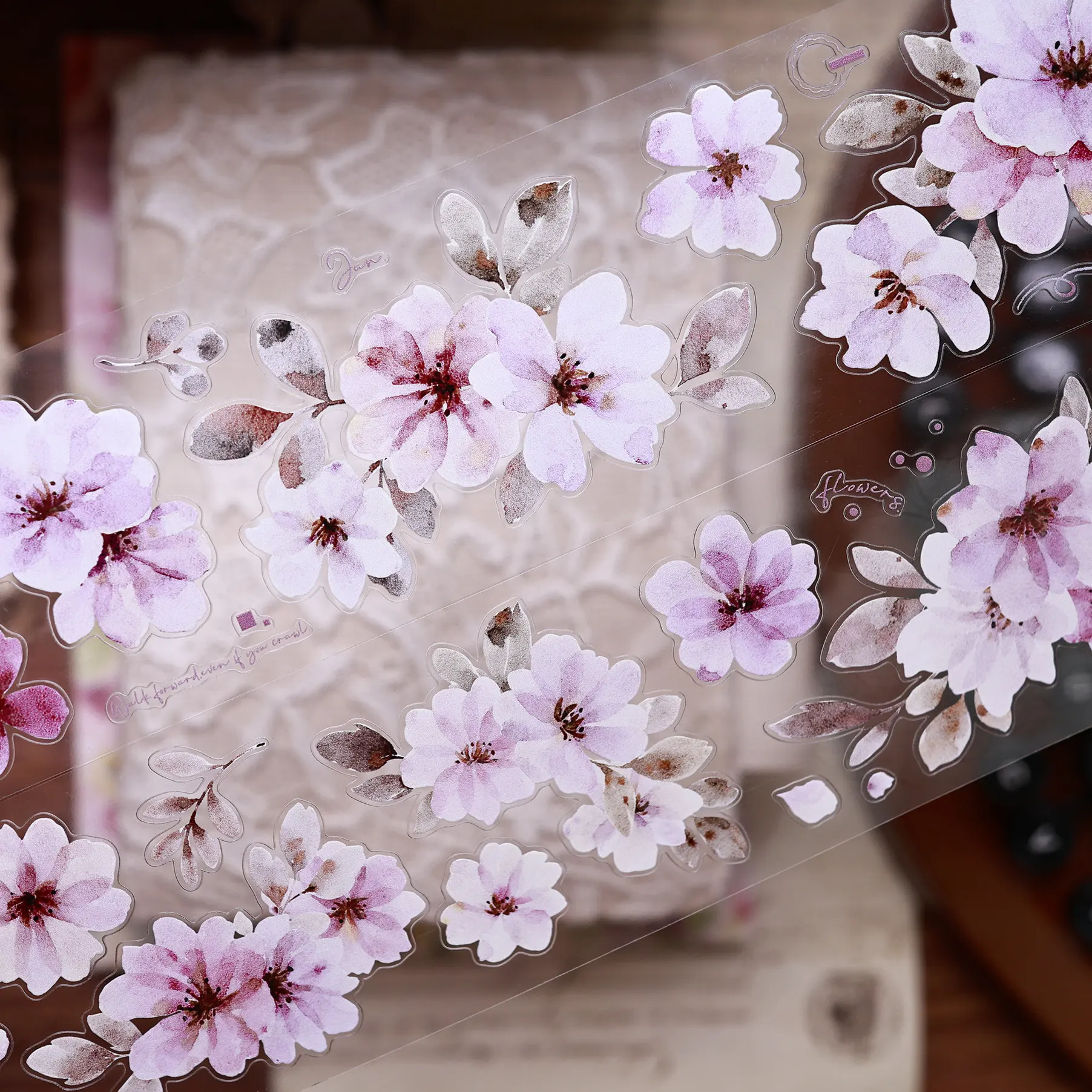 XBJ Salt New Powder Mist Floral Paper Light Vintage Ink Washi PET Die Cut journal Tape
XBJ Salt New Powder Mist Floral Paper Light Vintage Ink Washi PET Die Cut journal Tape
