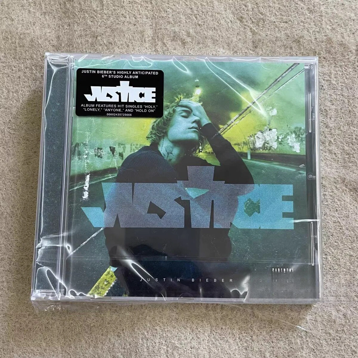 Rare Sealed Justin Bieber Justice Contemporary Pop R&B Audio CD Clear Digital Sound Collectible for Fans Home Art Decor
Rare Sealed Justin Bieber Justice Contemporary Pop R&B Audio CD Clear Digital Sound Collectible for Fans Home Art Decor