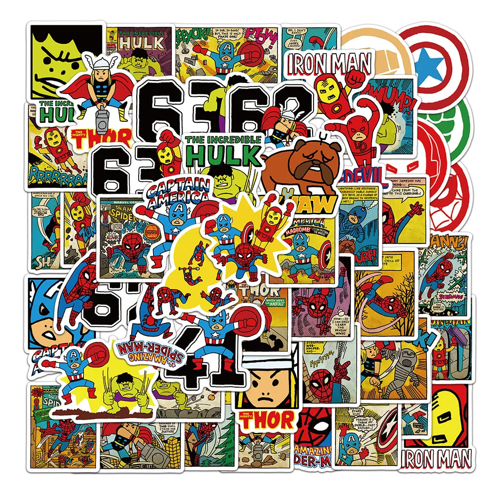 50pcs Avengers Cartoon Graffiti Stickers Waterproof Diy Decals For Phone Laptop Skateboard Notebook Water Bottle Helmet Decor
50pcs Avengers Cartoon Graffiti Stickers Waterproof Diy Decals For Phone Laptop Skateboard Notebook Water Bottle Helmet Decor