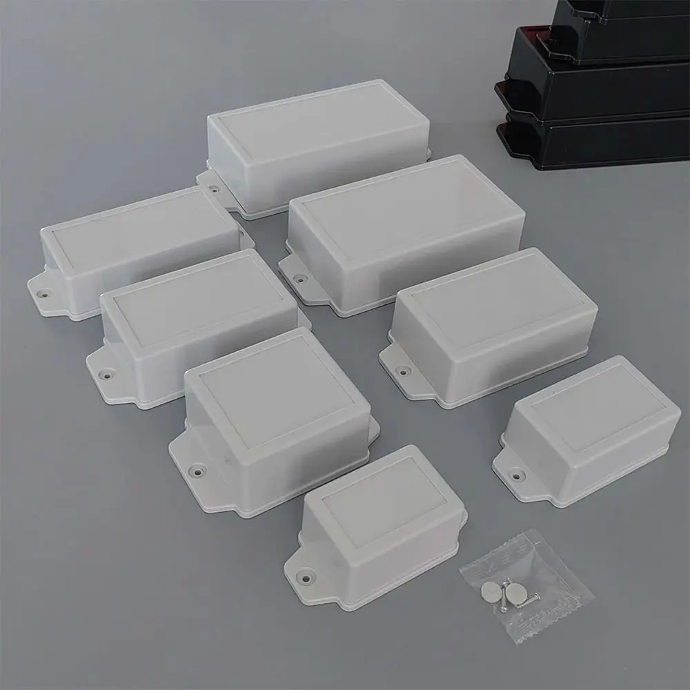 Waterproof Project Enclosure Boxes ABS Plastic 10 Styles Storage Case White Black Housing Instrument Case Electronic Supplies
Waterproof Project Enclosure Boxes ABS Plastic 10 Styles Storage Case White Black Housing Instrument Case Electronic Supplies