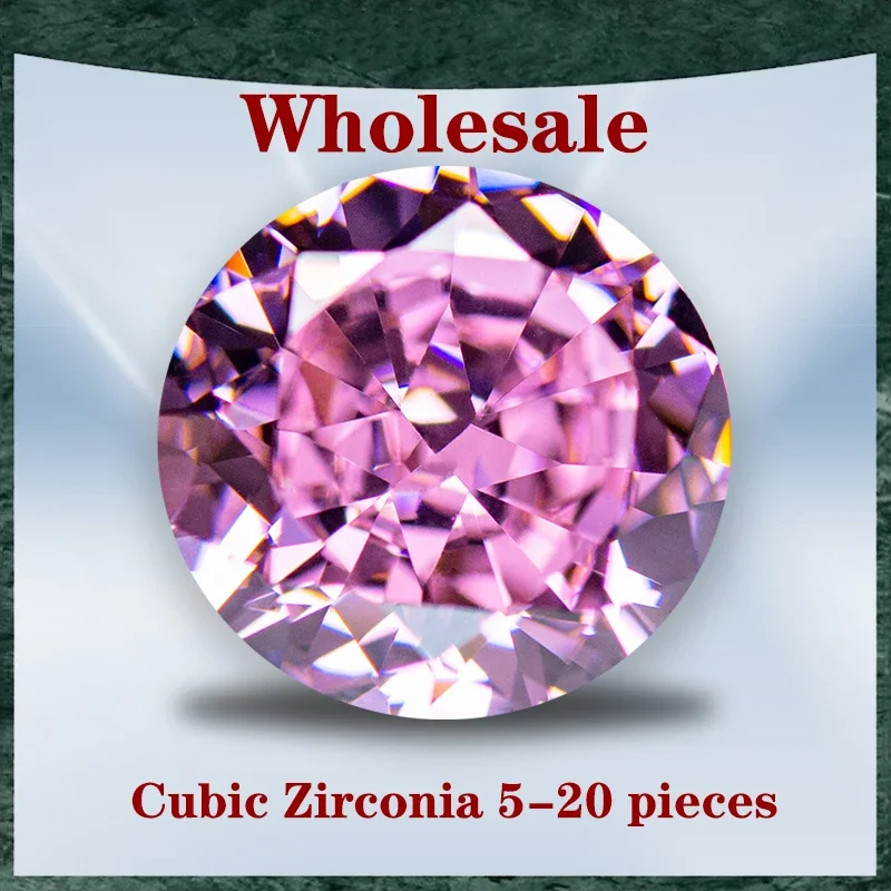 Cubic Zirconia Wholesale No Certificate Crushed Ice Cut Round Shape Dark Pink Color Charms Beads Jewelry Rings Earrings Making
Cubic Zirconia Wholesale No Certificate Crushed Ice Cut Round Shape Dark Pink Color Charms Beads Jewelry Rings Earrings Making
