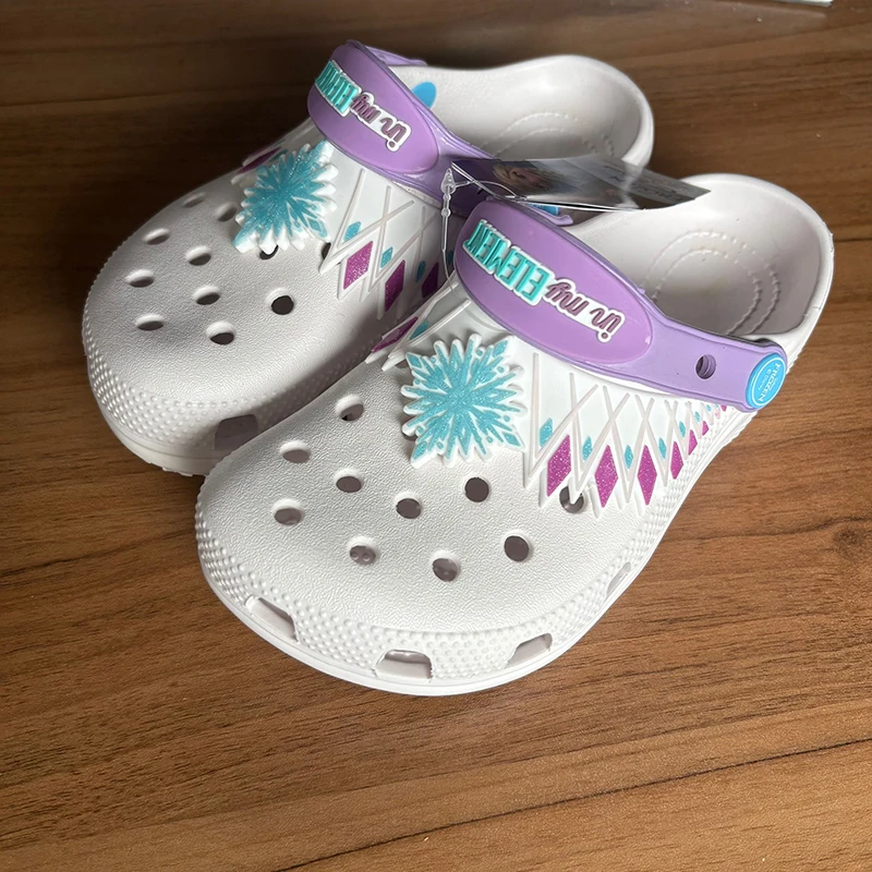 Cartoon Disney Frozen Elsa Princess Outdoor Sandals Cartoon Solid Waterproof Slippers Breathable Eva Parent-Child Hole Shoes
Cartoon Disney Frozen Elsa Princess Outdoor Sandals Cartoon Solid Waterproof Slippers Breathable Eva Parent-Child Hole Shoes