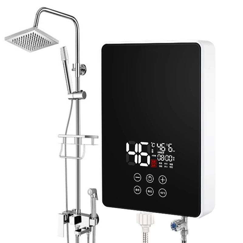 Water Heating Electric Instant Water Tankless Heater Kitchen Electric Water Heater Shower
Water Heating Electric Instant Water Tankless Heater Kitchen Electric Water Heater Shower