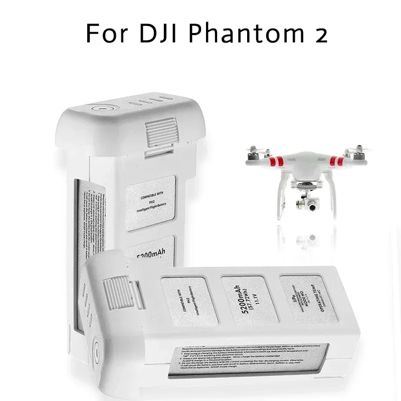 For DJI Phantom 2,Drone Battery 5200mAh 11.1V Phantom 2 Vision,Phantom 2 Vision Plus Rechargeable Battery Drone Parts
For DJI Phantom 2,Drone Battery 5200mAh 11.1V Phantom 2 Vision,Phantom 2 Vision Plus Rechargeable Battery Drone Parts