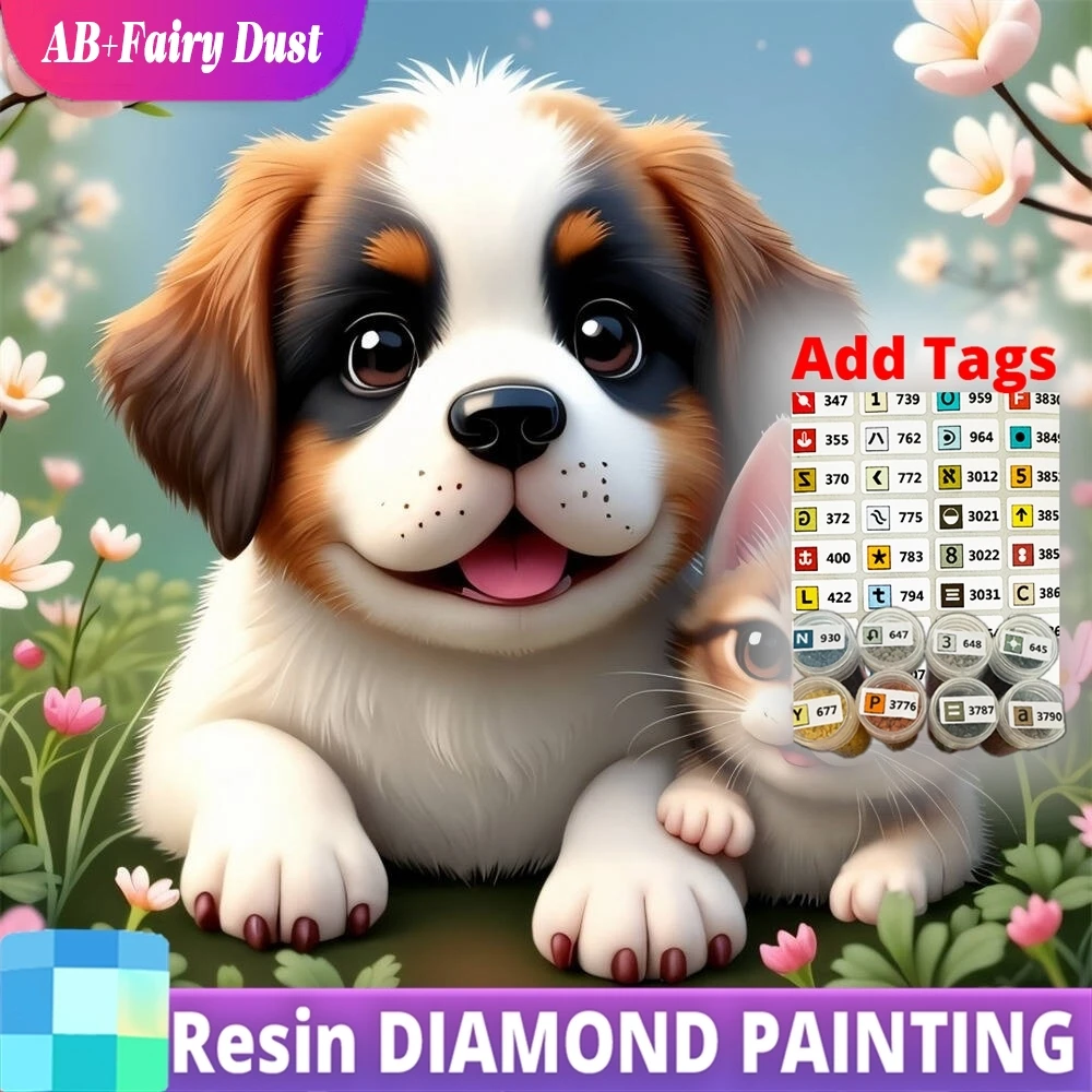 Resin AB Fairy Dust Diamond Mosaic Dog Animal New Arrival DIY Cat Painting Picture Of Rhinestones Child Gift
Resin AB Fairy Dust Diamond Mosaic Dog Animal New Arrival DIY Cat Painting Picture Of Rhinestones Child Gift