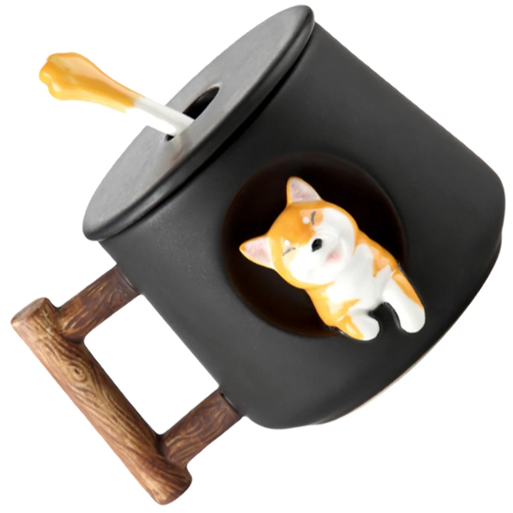 Ceramic Dog Mug Pattern Cute Coffee Cup for Tea Juice Milk Easy Clean Home Kitchen Office Gift Cup Dog
Ceramic Dog Mug Pattern Cute Coffee Cup for Tea Juice Milk Easy Clean Home Kitchen Office Gift Cup Dog