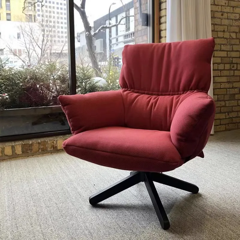 Nordic light luxury home single with backrest recliner balcony bedroom rotatable
Nordic light luxury home single with backrest recliner balcony bedroom rotatable