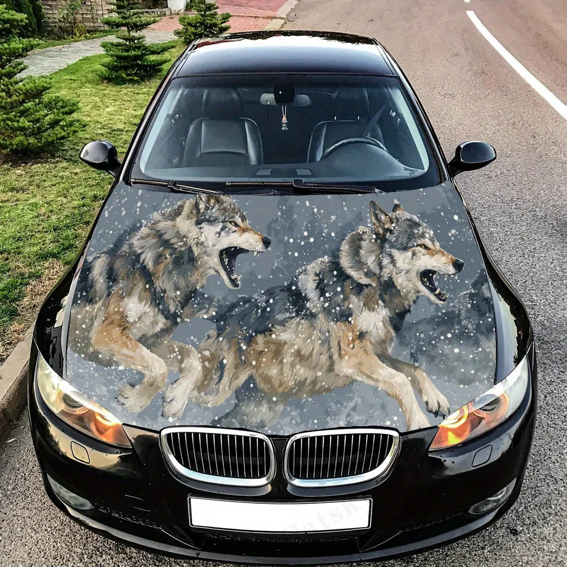 The Wolf Running In the Rain Car Engine Hood Decal, Auto Cover Vinyl Wraps Sticker, Gift for Car Lovers, Anti-scratch PVC Car Pa
The Wolf Running In the Rain Car Engine Hood Decal, Auto Cover Vinyl Wraps Sticker, Gift for Car Lovers, Anti-scratch PVC Car Pa