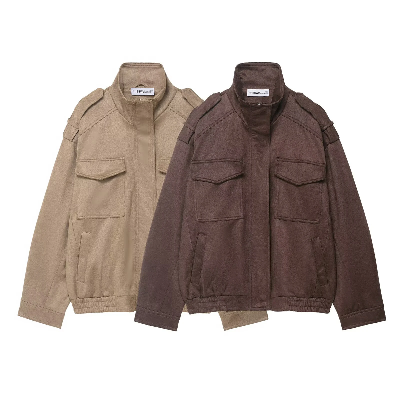 2025 autumn new American standing collar workwear short casual loose suede jacket jacket
2025 autumn new American standing collar workwear short casual loose suede jacket jacket