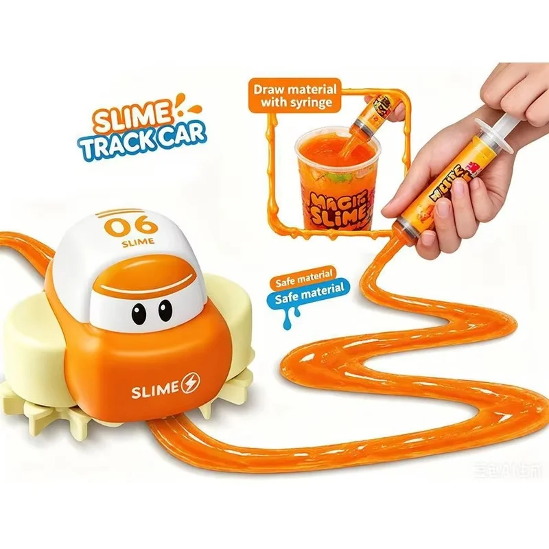 Diy Variable Route Electric Slime Track Car Flower Shaped Omni Wheel Automatic Following Crystal Mud Electric Vehicle Track Toy
Diy Variable Route Electric Slime Track Car Flower Shaped Omni Wheel Automatic Following Crystal Mud Electric Vehicle Track Toy