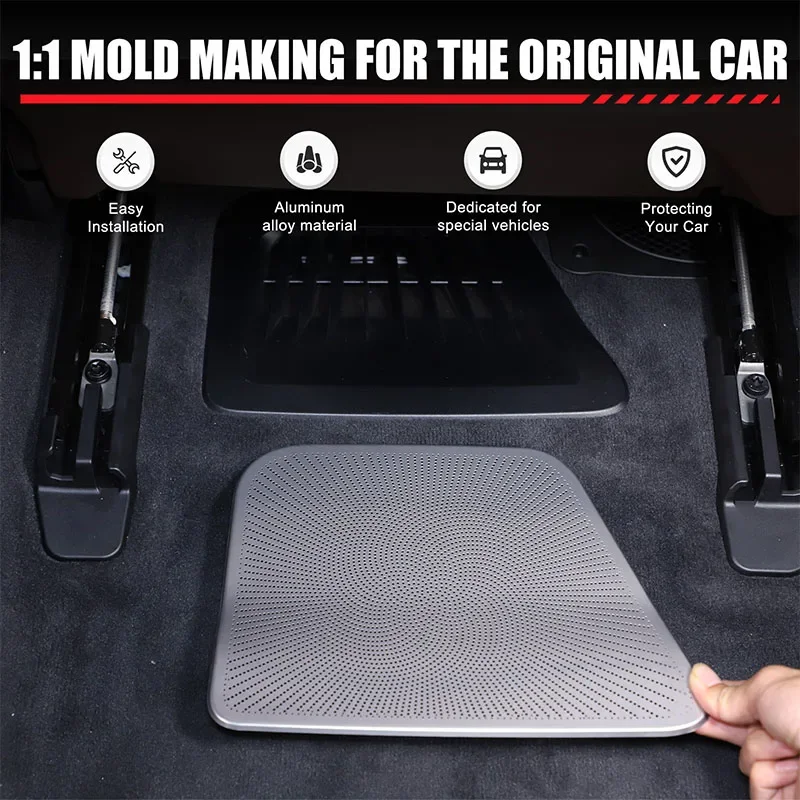 For BMW 7 Series G70 2023+ Stainless Steel Material Under Car Seat Dust Cover Air outlet dust cover Interior Accessories 2Pcs
For BMW 7 Series G70 2023+ Stainless Steel Material Under Car Seat Dust Cover Air outlet dust cover Interior Accessories 2Pcs