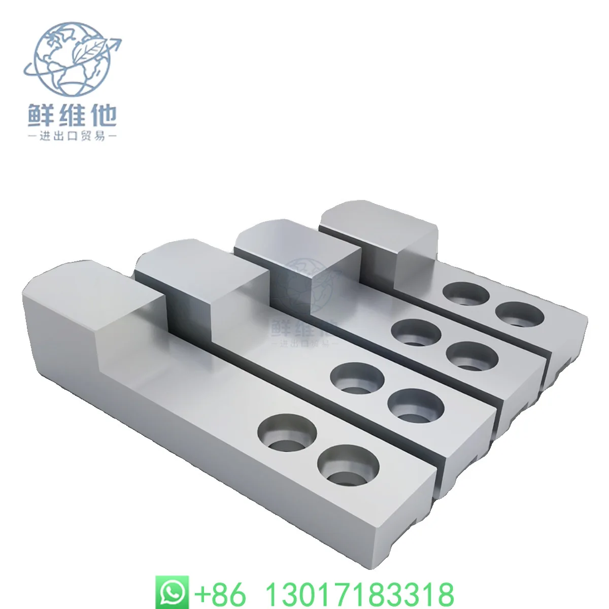 Lathe Hydraulic Chuck Three Jaw Extended Thickened L Type Soft Jaw Internal Support Positive External Clamping Reverse Jaw
Lathe Hydraulic Chuck Three Jaw Extended Thickened L Type Soft Jaw Internal Support Positive External Clamping Reverse Jaw