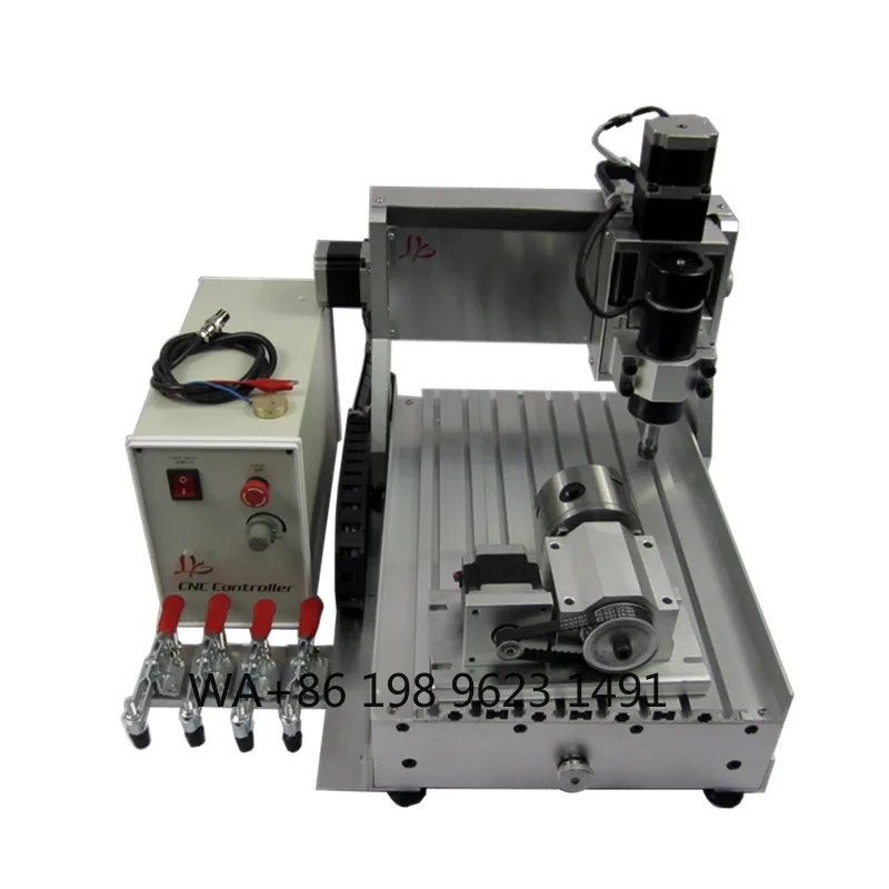 4 Axis 3020 Mini CNC Router 500W High Precision USB Engraving Milling Machine for PCB Wood DIY Craft Making
4 Axis 3020 Mini CNC Router 500W High Precision USB Engraving Milling Machine for PCB Wood DIY Craft Making