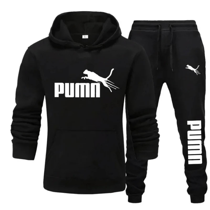 New men's hooded sweatshirt and trousers set for autumn and winter, a fashionable and casual sports outfit, suitable for comfort
New men's hooded sweatshirt and trousers set for autumn and winter, a fashionable and casual sports outfit, suitable for comfort