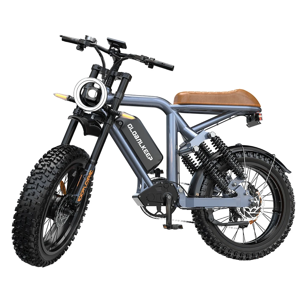 Hot sale All-terrain 48V 500W 15 Ah 45 km /h Super Shock Absorption Electric Mountain Bike 20 * 4 Tire Electric Bicycle Ebike
Hot sale All-terrain 48V 500W 15 Ah 45 km /h Super Shock Absorption Electric Mountain Bike 20 * 4 Tire Electric Bicycle Ebike